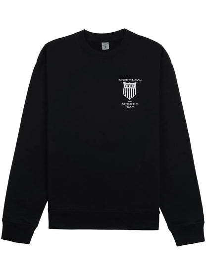 Logo-Print Cotton Sweatshirt