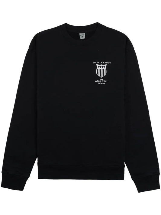 Logo-Print Cotton Sweatshirt