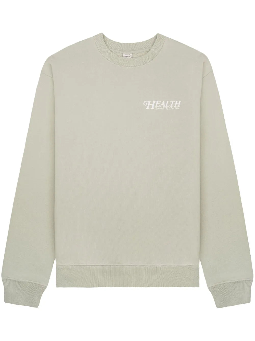 "60S Health" Logo-Print Cotton Jumper