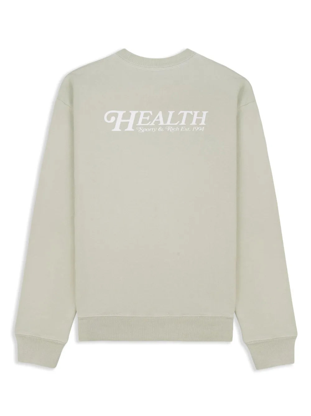 "60S Health" Logo-Print Cotton Jumper