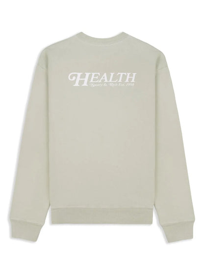 "60S Health" Logo-Print Cotton Jumper