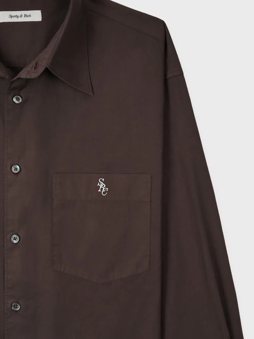 Embroidered-Logo Cotton Shirt