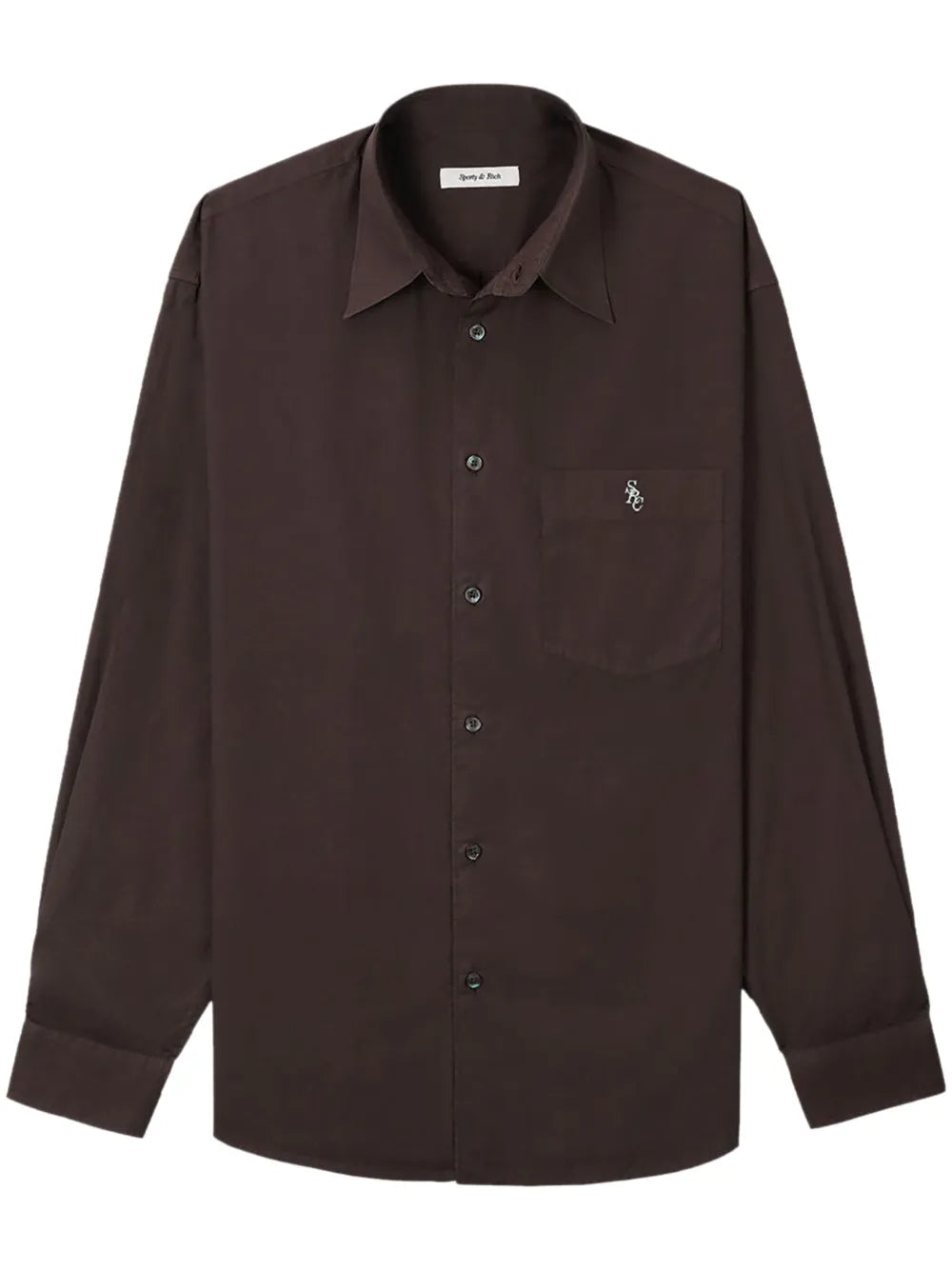 Embroidered-Logo Cotton Shirt