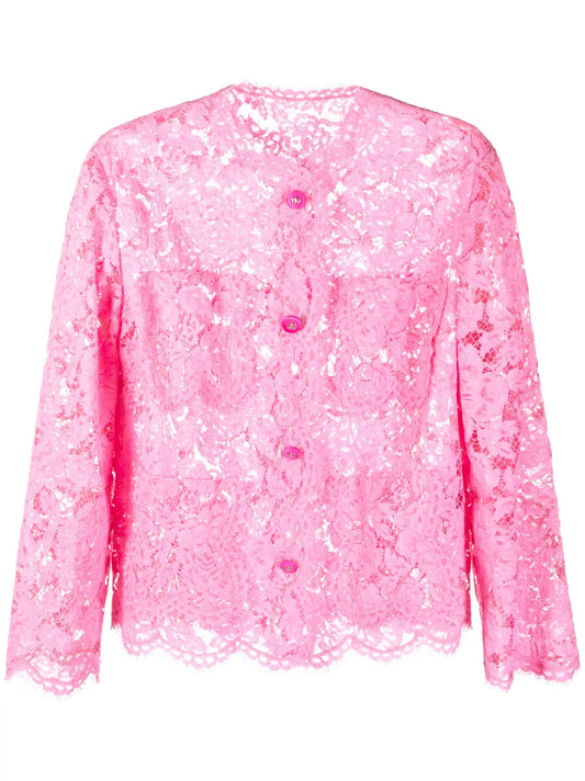 Scalloped Lace Jacket