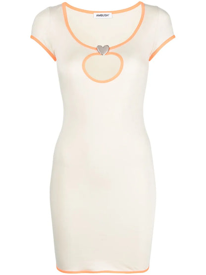 Cut-Out T-Shirt Minidress