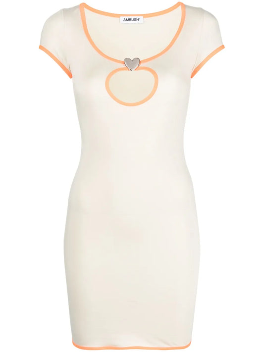 Cut-Out T-Shirt Minidress