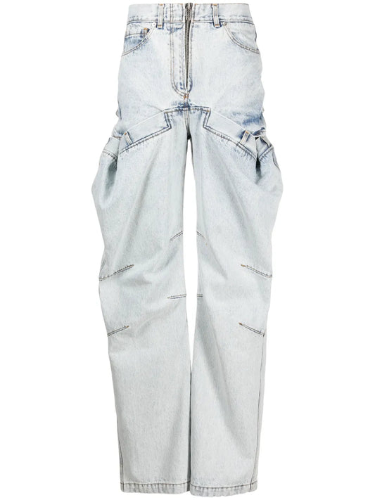 Hybrid Straight-Leg Jeans