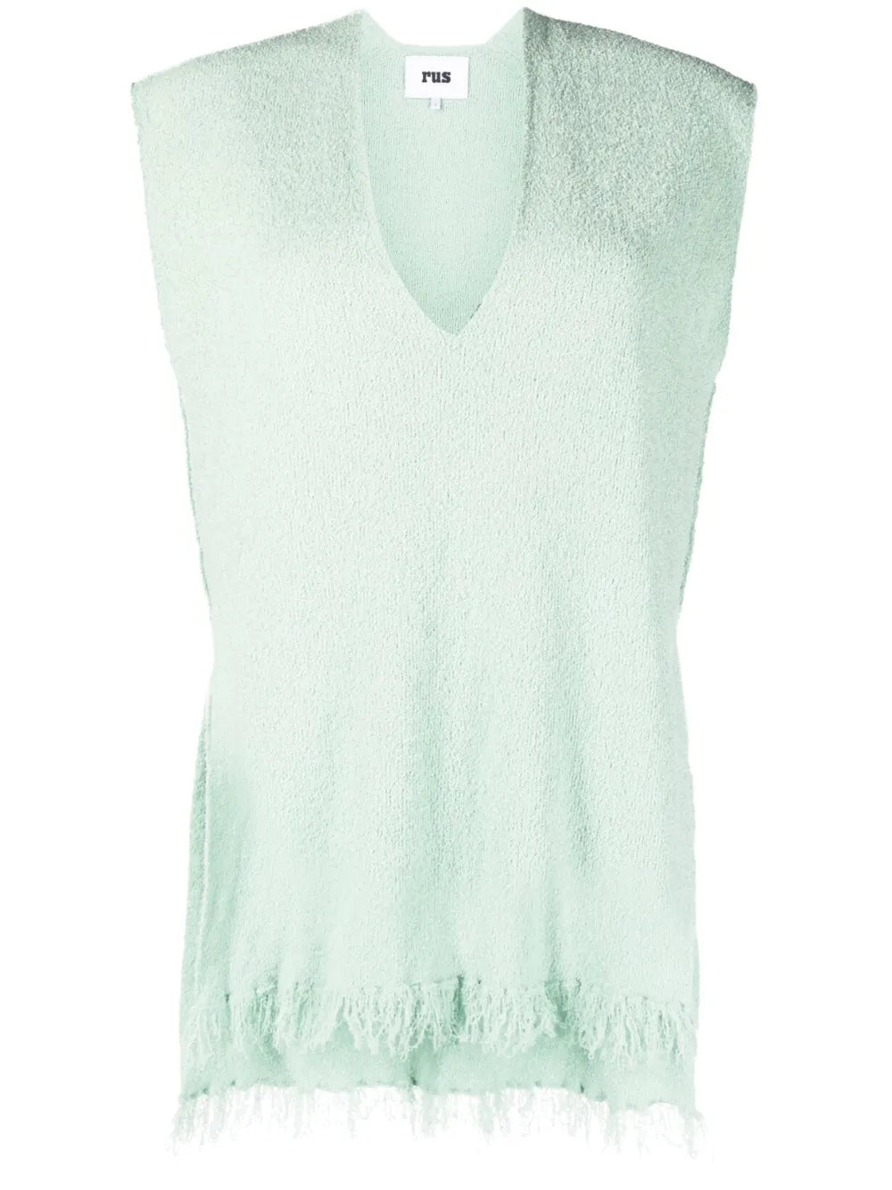 Katsura Frayed-Hem Top