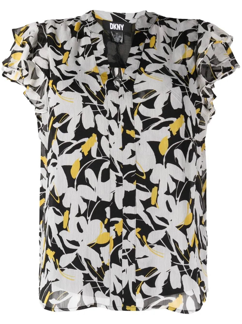 Floral-Print Blouse