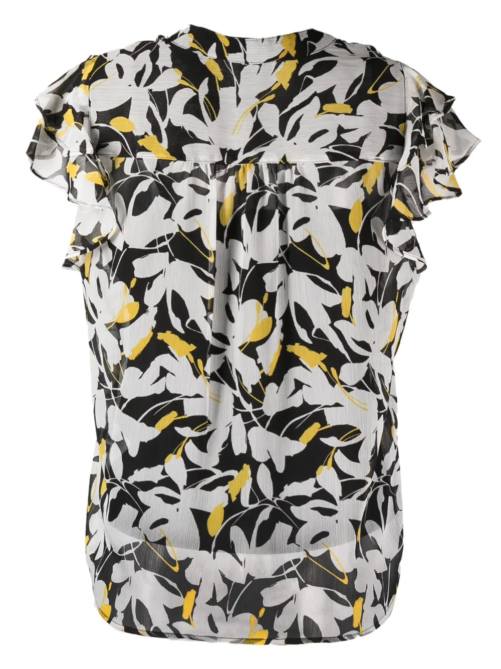 Floral-Print Blouse