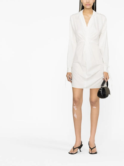 Long-Sleeve Shirt Dress