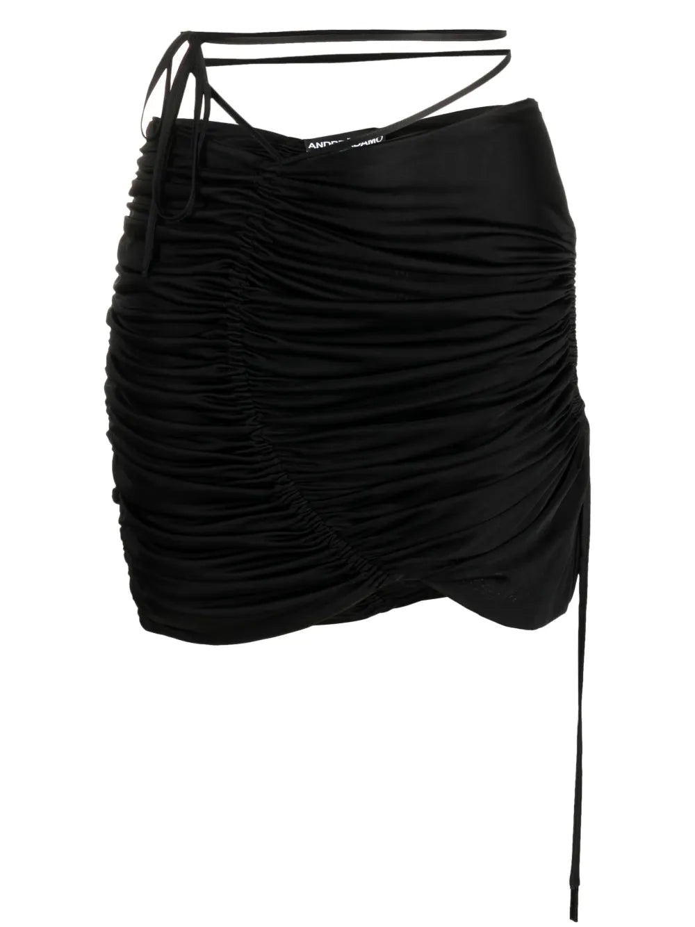 Cut-Out Detail Asymmetric Skirt