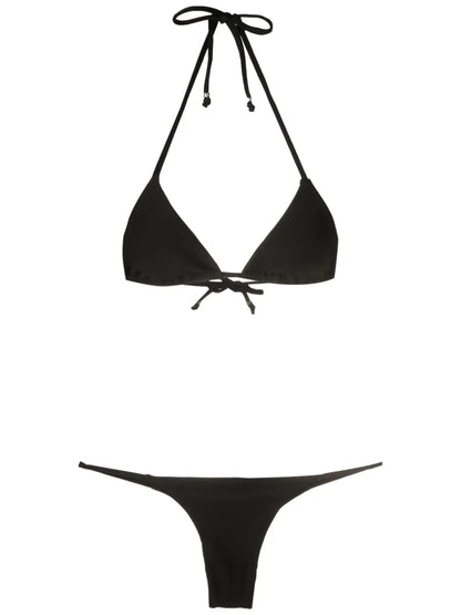 Halterneck Tie-Fastening Bikini