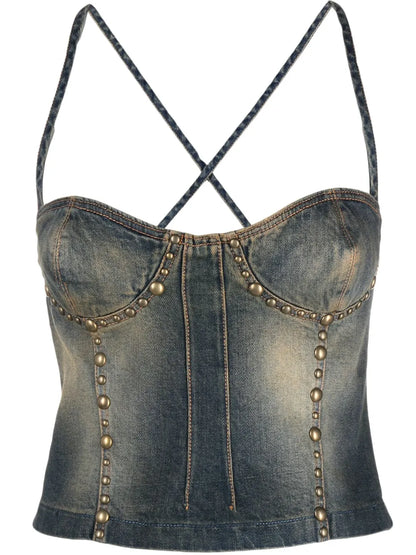 Jean Denim Tank Top