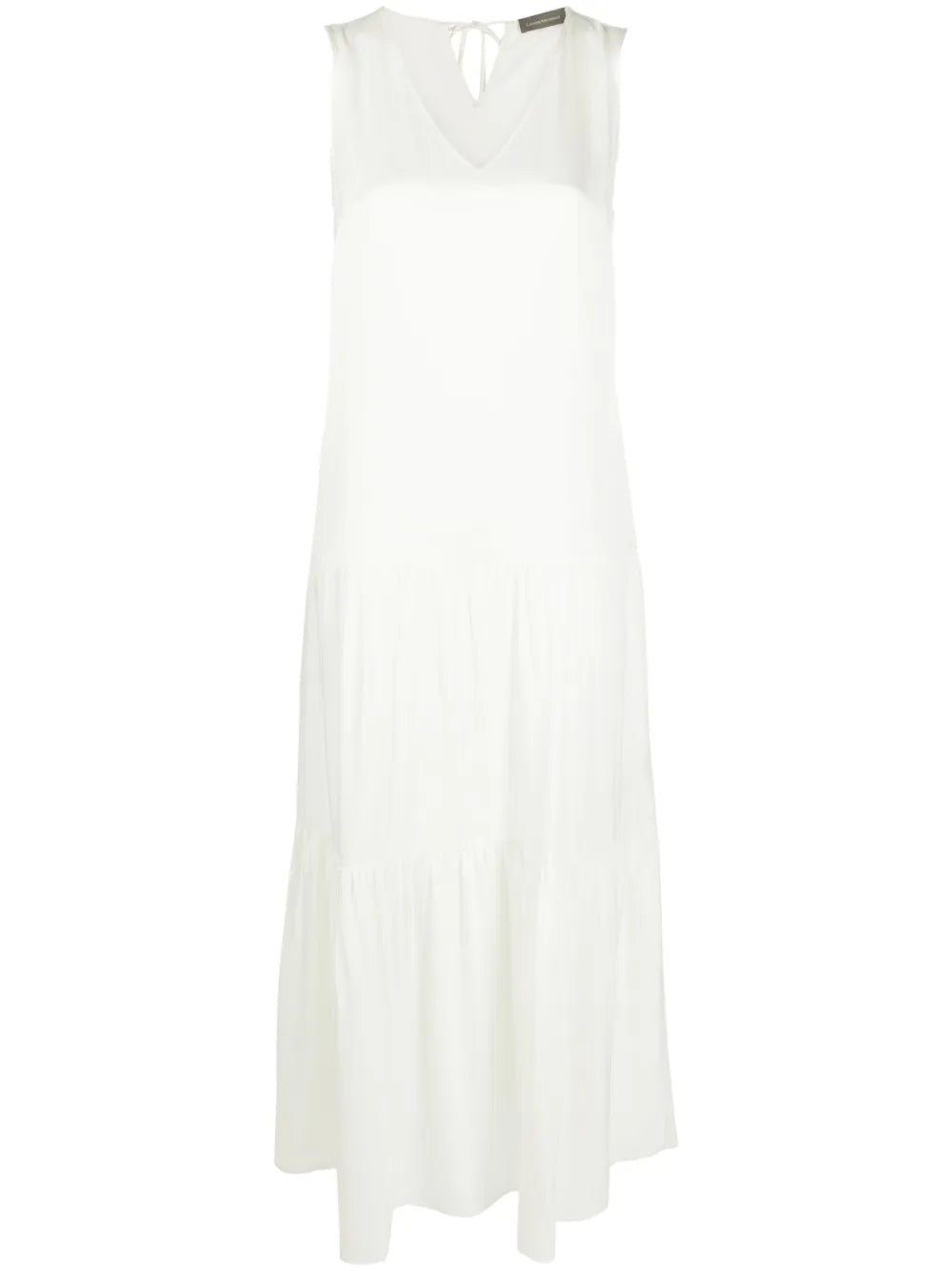 V-Neck Sleeveless Maxi Dress