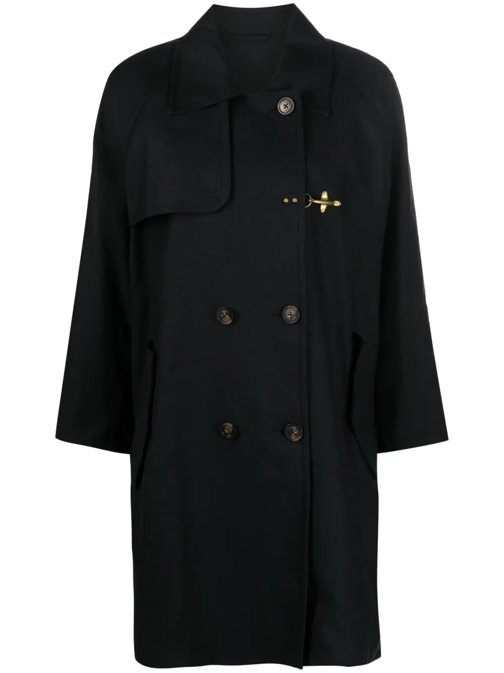 Double-Breasted Trench Coat