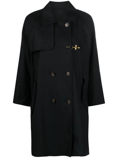 Double-Breasted Trench Coat