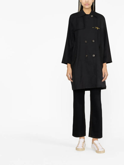 Double-Breasted Trench Coat
