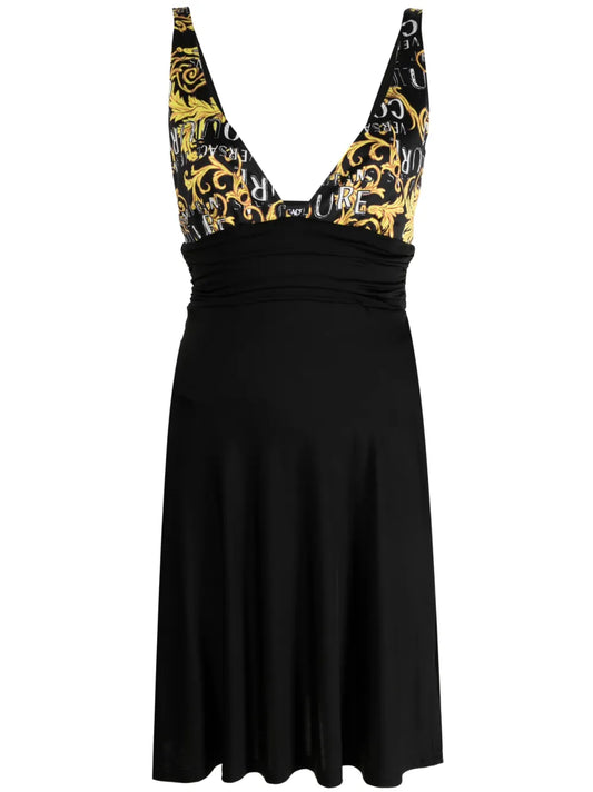 Logo-Print Minidress