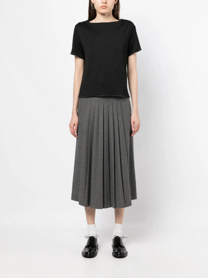 Braided-Trim T-Shirt