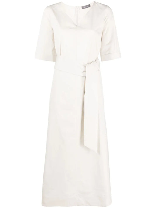 Belted Midi Dress