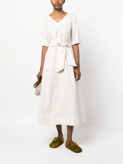 Belted Midi Dress