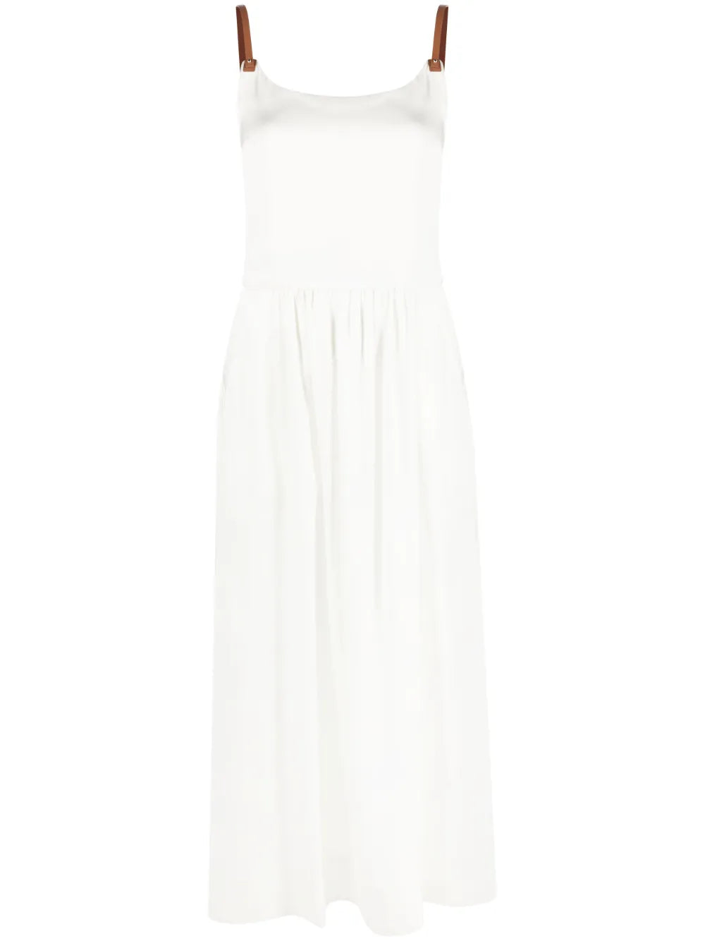 Flared Sleeveless Dress