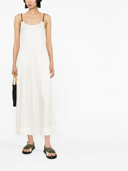 Flared Sleeveless Dress