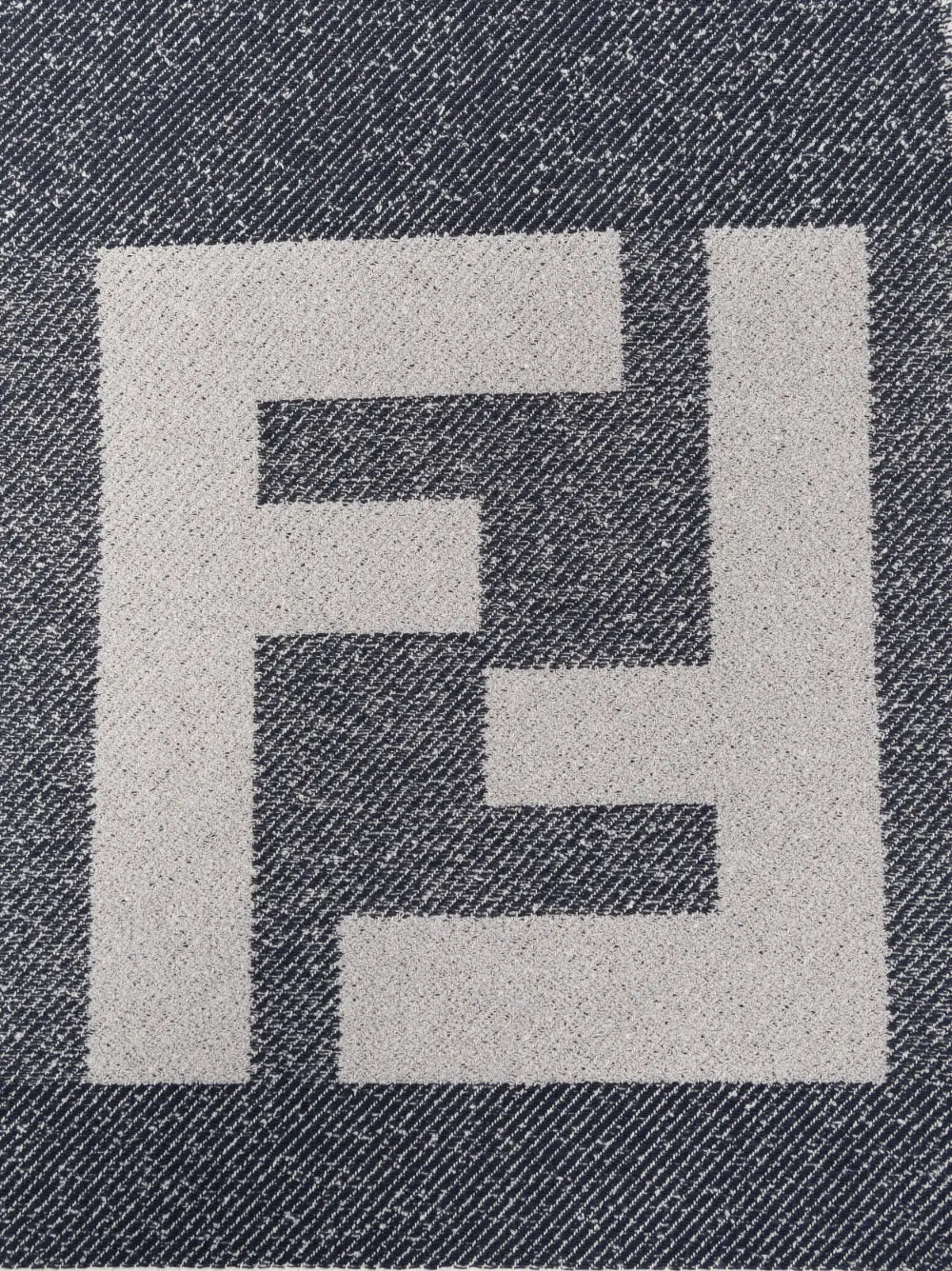 Ff-Pattern Terry-Cloth Beach Towel