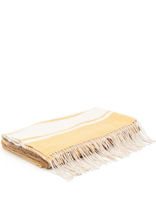 Monogram-Print Beach Towel