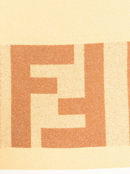 Monogram-Print Beach Towel
