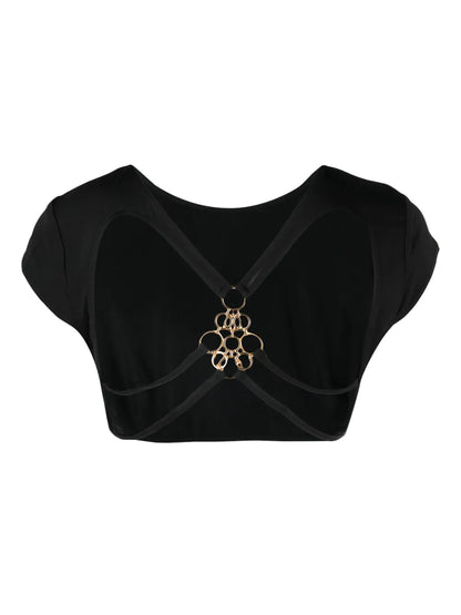 Anastacia Chain-Detail Blouse