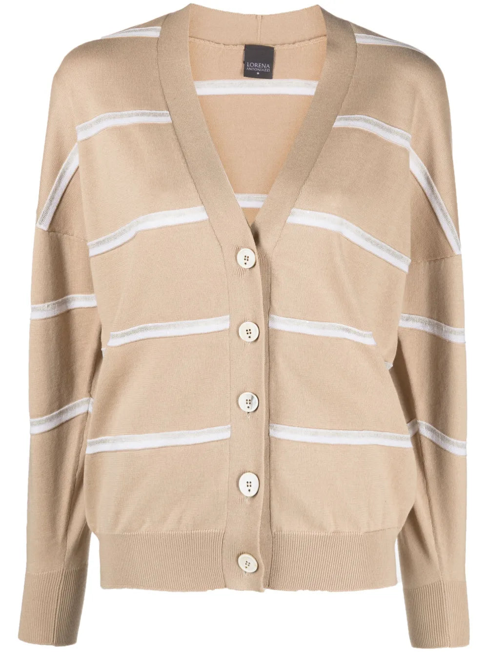 Striped Knitted Cardigan