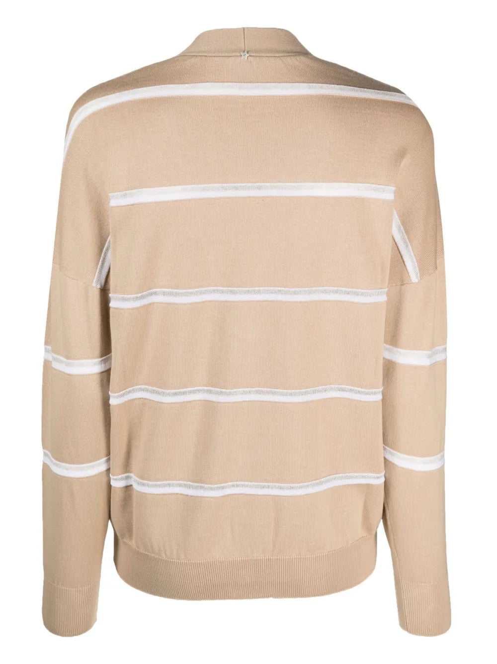 Striped Knitted Cardigan