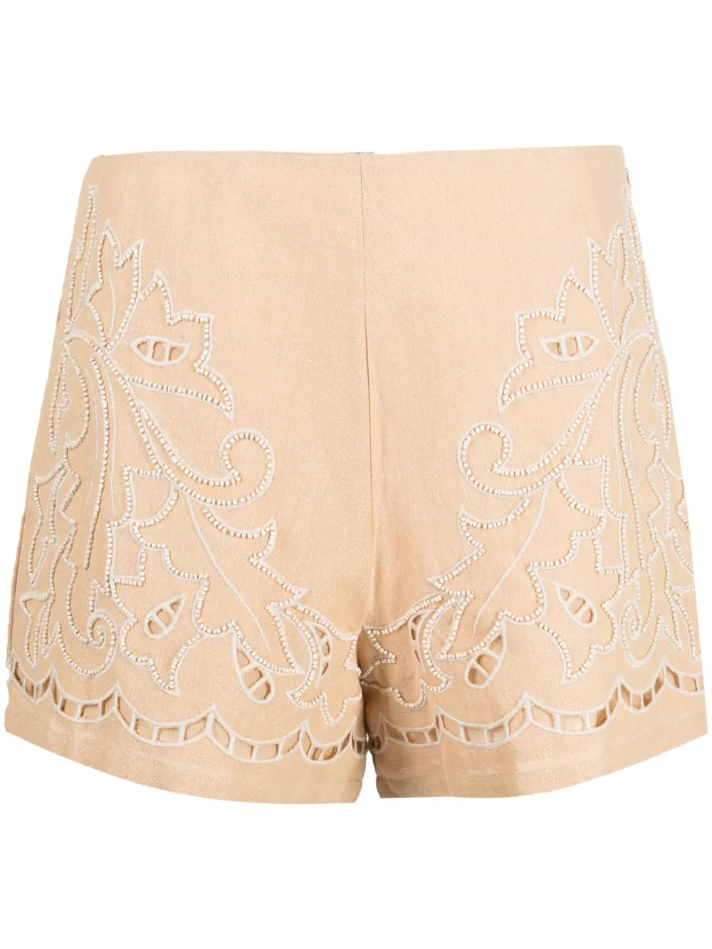 Broderie-Anglaise Mini Shorts
