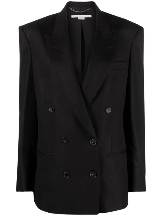 Oversized Double-Breasted Blazer