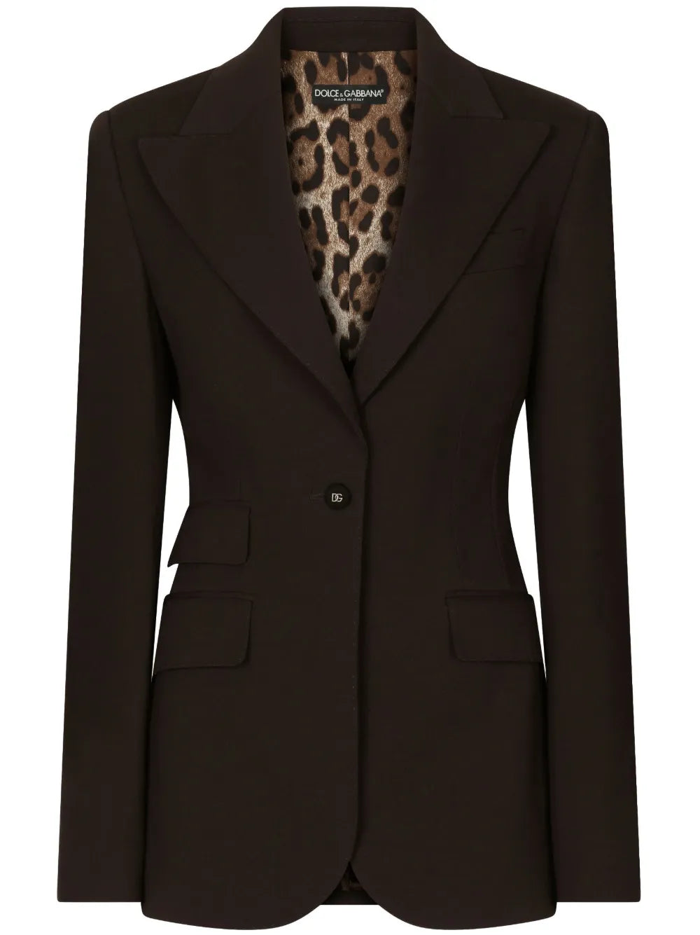 Single-Breasted Tailored Blazer