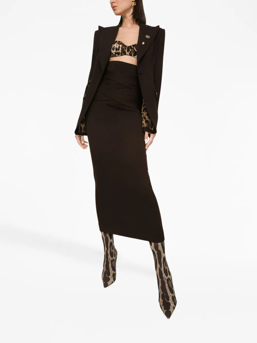 Single-Breasted Tailored Blazer