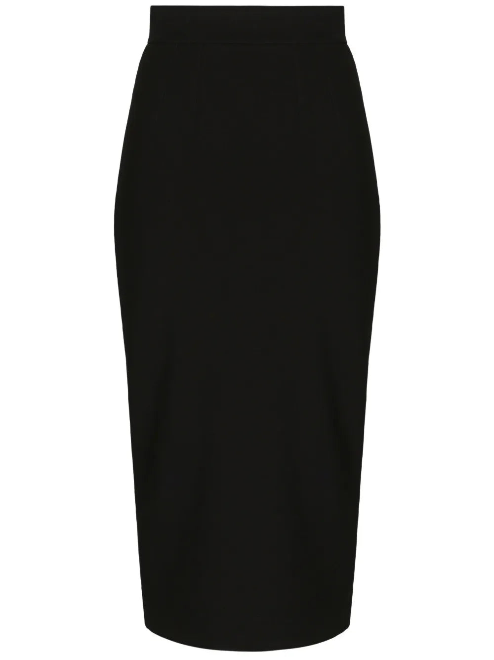 High-Waisted Midi Skirt