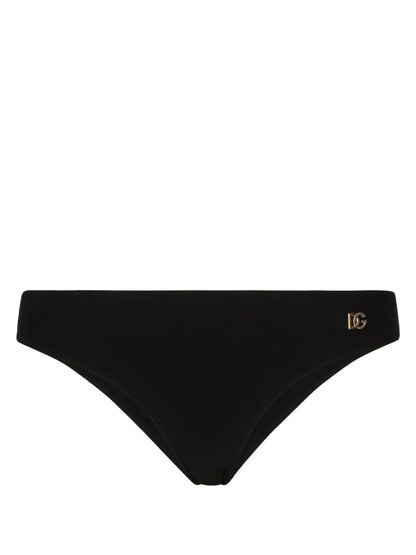 Logo-Plaque Bikini Bottoms