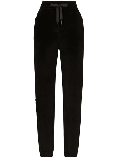 Logo-Embroidered Drawstring Track Pants