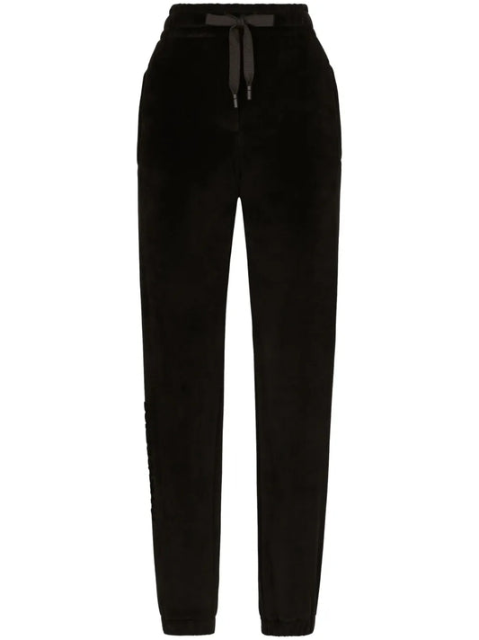Logo-Embroidered Drawstring Track Pants