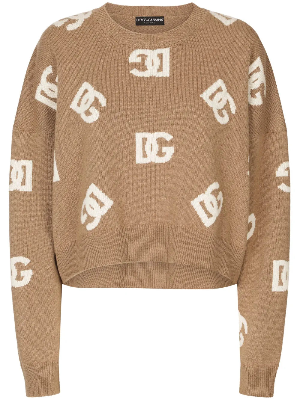 Dg Monogram Virgin Wool Jumper