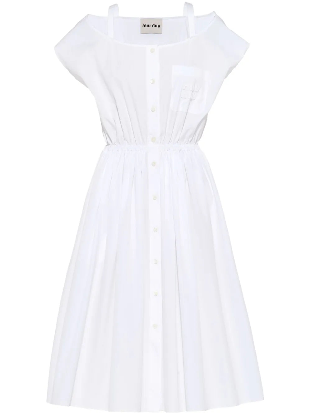 Cotton Midi Dress
