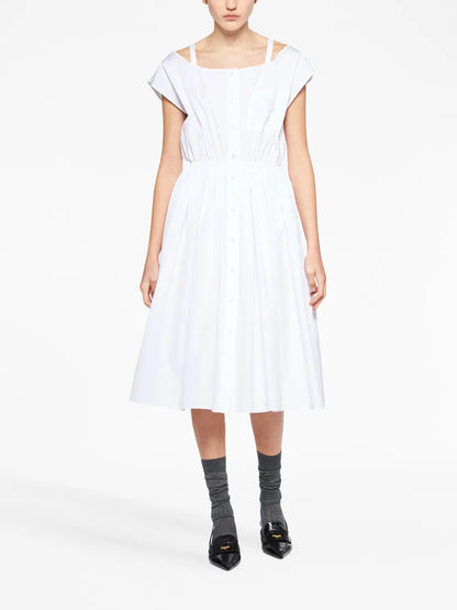 Cotton Midi Dress