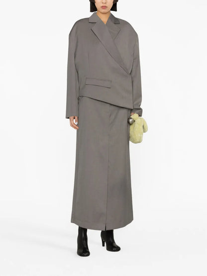 Front-Split Maxi Skirt