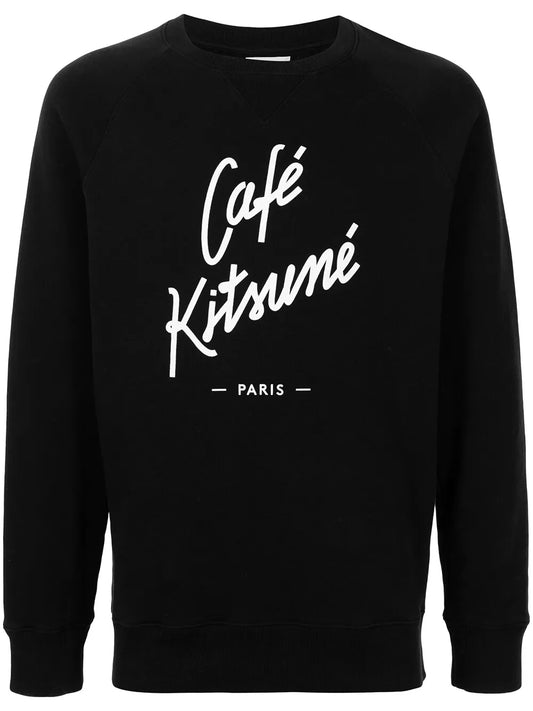 Logo-Print Cotton Sweatshirt