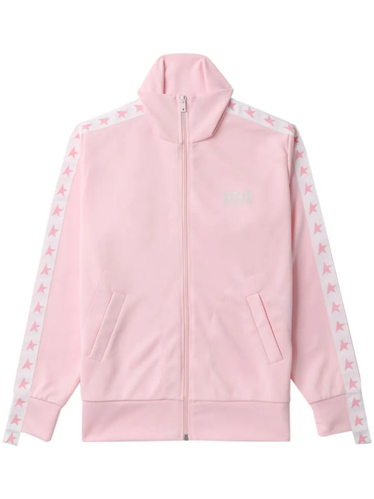 Star-Print Zip-Up Sweatshirt