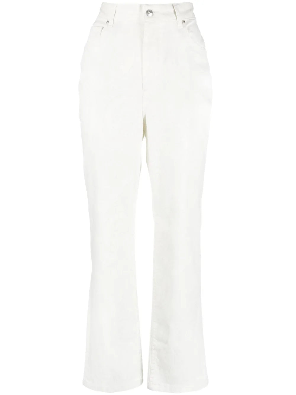 High-Waist Cropped Jeans