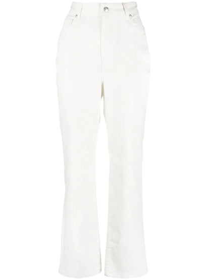 High-Waist Cropped Jeans